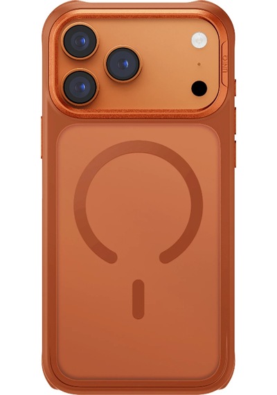 Apple Uyumlu iPhone 17 Pro Kılıf Veren Serisi Buzlu Transparan Hassas Kesim Ve Şık Tonlama Koruyucu Magsafe Kapak Turuncu Apple Uyumlu iPhone 17 Pro Kılıf Veren Serisi Buzlu Transparan Hassas Kesim Ve Şık Tonlama Koruyucu Magsafe Kapak Turuncu