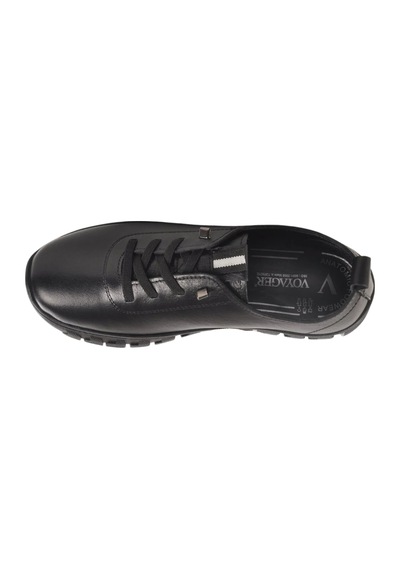 Voyager 9050k Kadın Siyah Deri 36-41 Casual Ayakkabı Siyah