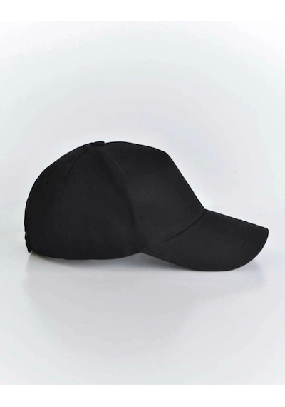 Klasik Düz Basic Şapka Unisex - Siyah Çok Renkli