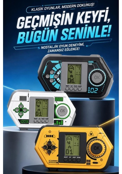Oyun Kolu Atari Joystick Tetris Gameboy Gc015 Sarı