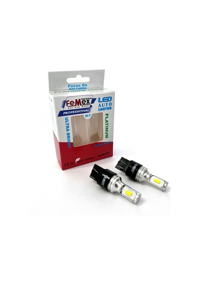 Femex Platinum W21w-t20 Beyaz Ultra Parlak 15w Tek Duy Csp Led Ampul