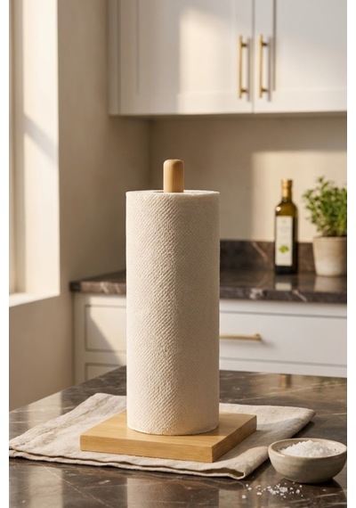 Rulo - Bambu Kağıt Havluluk Kare 27 Cm Bambu