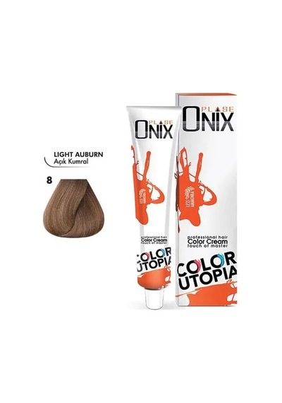 Tüp Saç Boyası 60 Ml Profesyonel Boya - 8 Açık Kumral