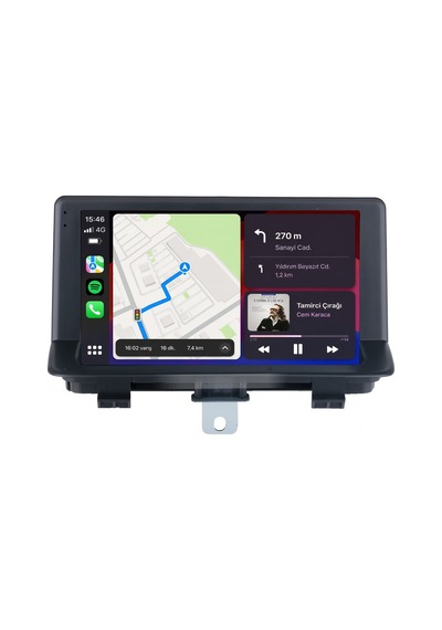 Audi Q3 Android Multimedya 2011-2018 Carplay Android Auto Navigasyon Kameralı 4gb Ram 32gb 9"