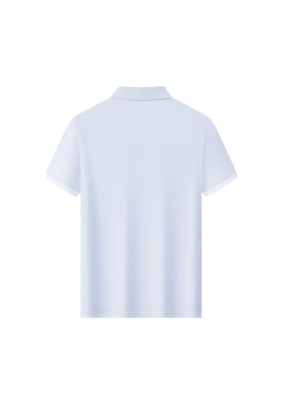 New Performance Premium Polo T-shirt %100 Pamuk Mercerize Beyaz