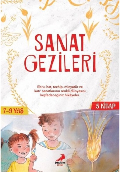Sanat Gezileri Seti-5 Kitap Takım - Serap Mamati Eratlı - Erdem Çocuk