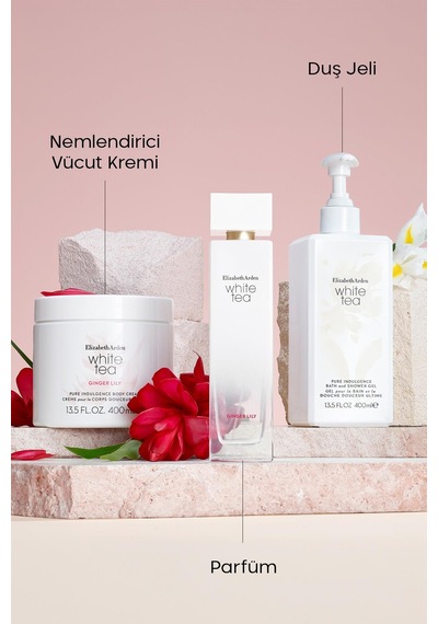 Elizabeth Arden White Tea Ginger Lily Nemlendirici Vücut Kremi 400 ML