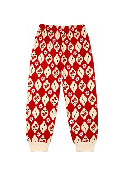Beniizle Kız Çocuk Pijama Takımı Kırmızı