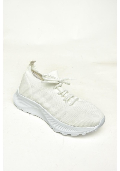 Fox Shoes U239004004 Beyaz Kumaş Spor Ayakkabı Sneakers Beyaz-kumaş Beyaz