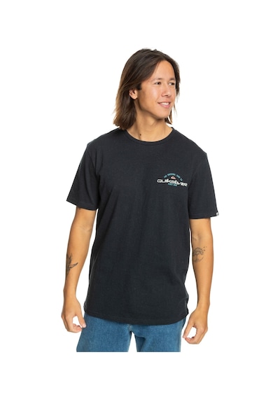 Quiksilver Quıksılver Arched Type Ss Erkek T-shirt Eqyzt07717-qk.10010 Siyah