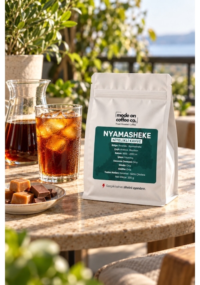 Nyamasheke Rwanda Nitelikli Filtre Kahve 200 Gr Bourbon Yıkanmış