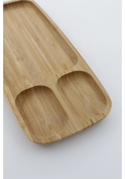 Bambu Bölmeli Tepsi 32x14x2