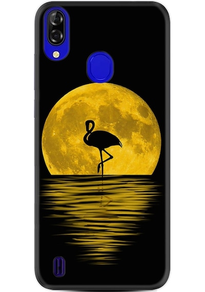 Reeder P13 Blue Kılıf Boyun Askılı Ay Ve Flamingo 1775