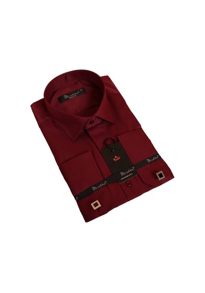 Dicotto Bordo Dar Kesim Micro Kumaş Kol Düğmeli Slim Fit Erkek Gömlek - 201-13 001