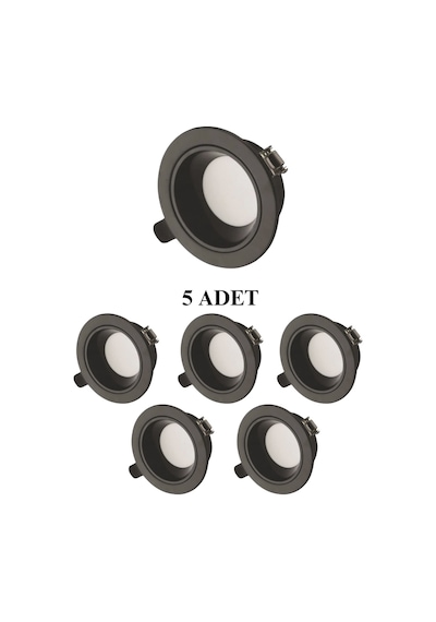 Cata Ct-5261 Başak Led Spot 8w 3 Renk - 5 Li Paket 3 Renk