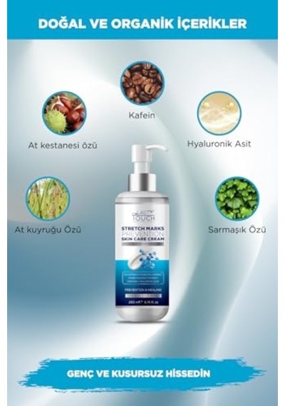 Karşıtı Gül Yağlı Losyon Stretch Marks Removal Lotıon Wıth Rose Oıl 250ml Çok Renkli