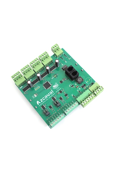 Azcaval Belt0001 4 Kanal Load Cell Tartım Kartı Endüstriyel Weighing Controller Konveyör Bant Tartım Sistemi Plc Haberleşme Modülü