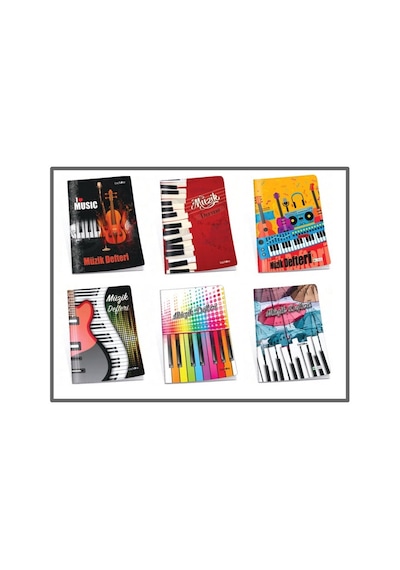 AÇınAr JAzz 30 YAprAk A4 Müzik Defteri Pp KApAk