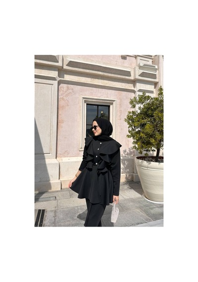 Unika Boutique Arya Takım Lacivert Siyah