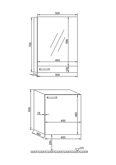 Çizgi 50 Cm Beyaz Mdf Banyo Dolabı Beyaz Çizgi 50 Cm Beyaz Mdf Banyo Dolabı Beyaz