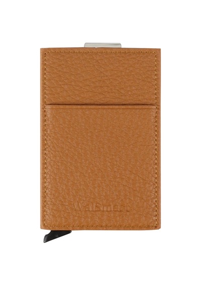 Walsmart Cover Clip Floater Akıllı Mekanizmalı Deri Cüzdan Taba