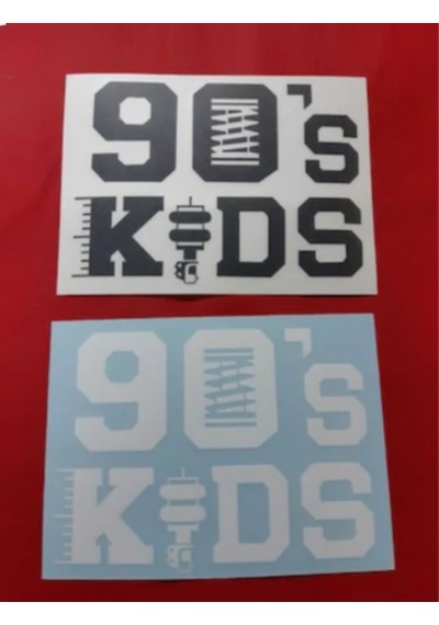 90 Kids Sticker - 90'S Kids Sticker - Kelebek Cam Sticker (481698105)