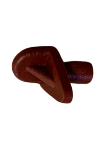 Cateksss Plastik Raf Pimi 5mm Kahve - 35 Li Paket Kahverengi