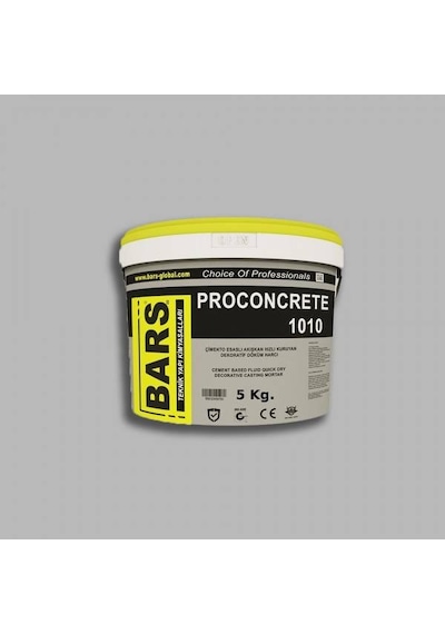 Bars Hızlı Kuruyan Beton Döküm Harcı 5 Kg.