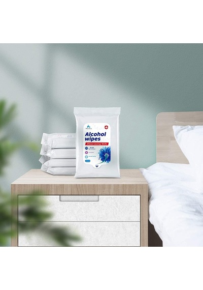 Tek Kullanımlık Mendiller Çok Amaçlı Temizlik İçin Büyük Yumuşak Güvenli Islak Mendiller Ev Banyo Mutfak