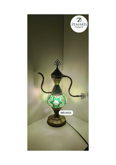 Otantik Mozaik İbrik Yeşil - 729414262 Yeşil