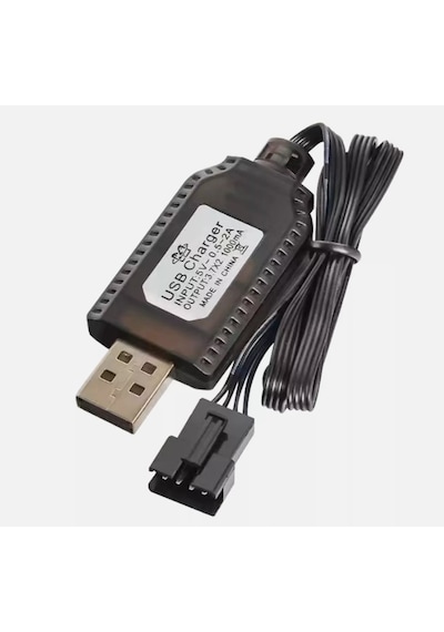 7.4v Sm4p Li-on 4 Pinli Usb Şarj Cihazı 4 Kablolu Bataryalar İçin