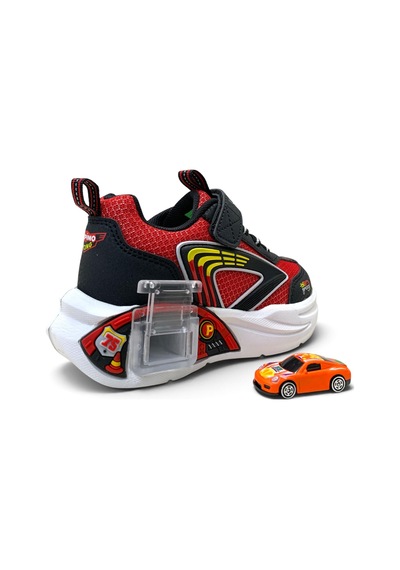 Pepino 2440 Erkek Çocuk Car Garage Sneaker Kırmızı