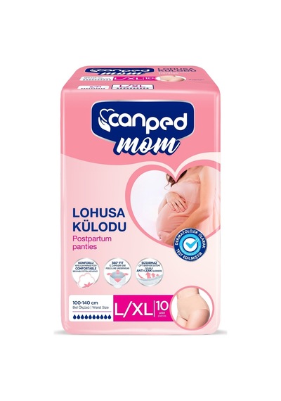 Canped Mom Lohusa - Külot Bez L- Large / Xl - Extralarge - Adet10