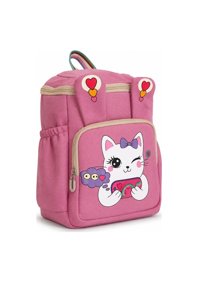 Ls-5170 Kız Çocuk Ana Okul Çantası Okul Çantası Pembe Beyaz