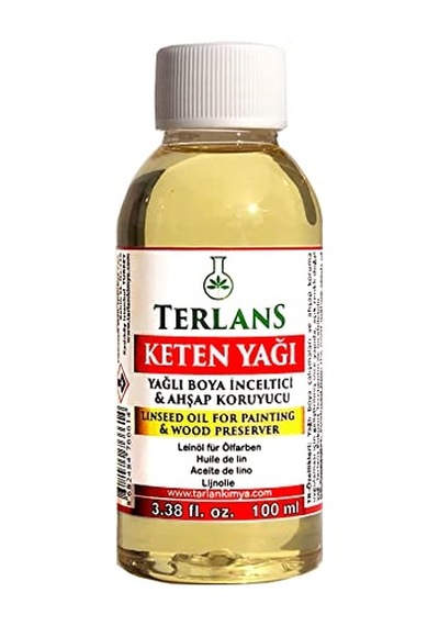 Resim Yağı Ahşap 100 Ml Linseed Oil