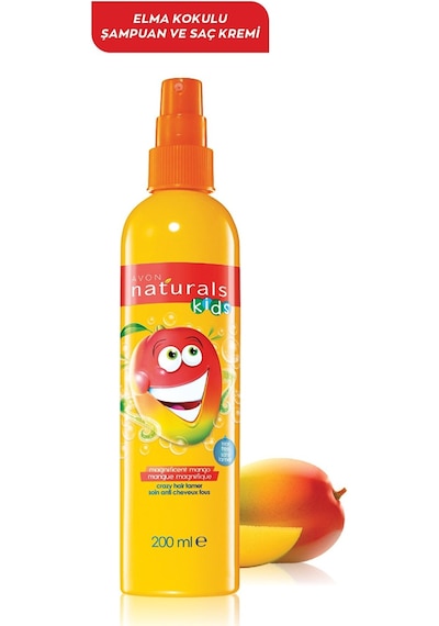 Avon Naturals Kids Mango Kokulu Göz Yakmayan Saç Açıcı Sprey 200 ML