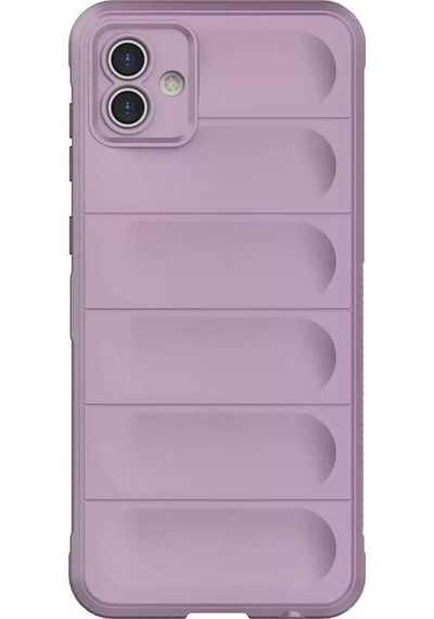 Samsung Galaxy  Uyumlu,  A05 Kılıf Optimum Silikon - Mor