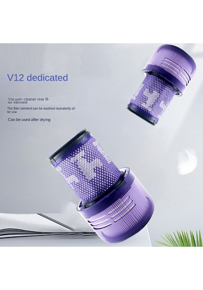 Srfn Ticaret Dyson V12 Uyumlu Detect Slim Absolute Kablosuz Süpürge  Hepa Filtre- 1 Adet