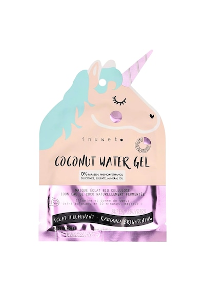 Inuwet Unicorn Aydınlatıcı Bioselüloz Yüz Maskesi