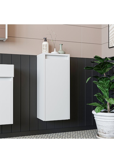 Roomart Suntalam 70 X 25 Cm Banyo Boy Dolabı Mat Beyaz