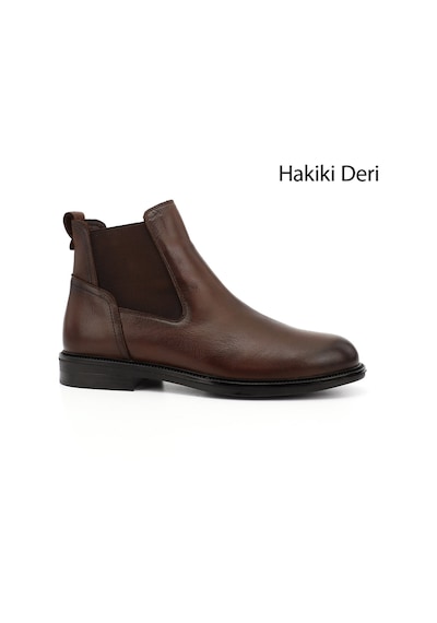 Gönderi(R) Gönderi R Kadın Taba Antik Kauçuk Taban Hakiki Deri Chelsea Bot Dkmb82242708 Taba