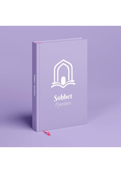 Sohbet Ajandası Özel Seri Mor Çok Renkli