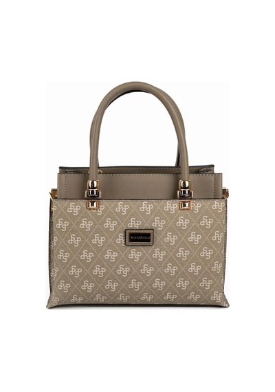 Silver Polo Sp826 Kadın El Çantası Monogram Y.yeşil-y.yeşil