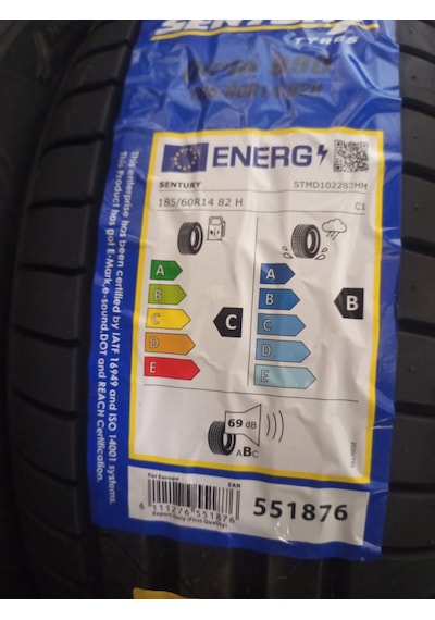 Sentury 185/60 R14 82H Qirin 990 Yaz Lastiği 2026