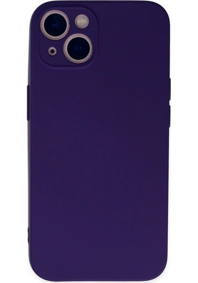 Newface Apple iPhone Uyumlu 13 Mini Kılıf Nano İçi Kadife Silikon Glblseme - 84 - Mor
