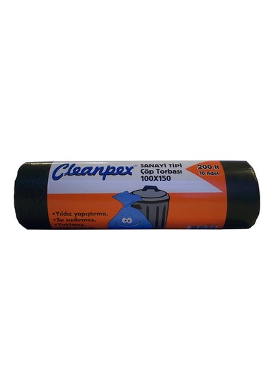 Cleanpex Sanayi Tipi Çöp Torbası 200 Lt