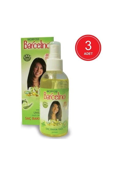 Morfose Barcelino Saç Bakım Yağı 3 x 150 ML