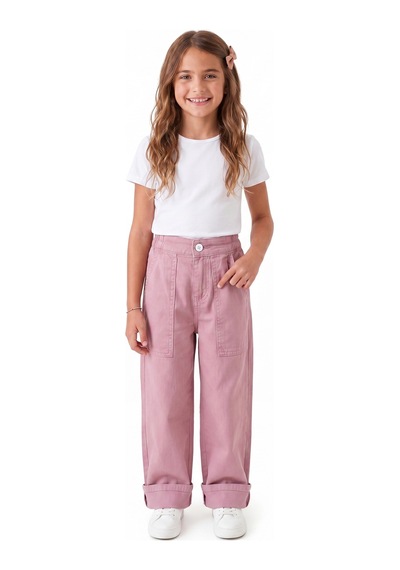 Onloox Kız Çocuk Gülkurusu Kız Çocuk Gülkurusu Pamuklu Gabardin Geniş Paça Beli Lastikli Cepli Pantolon 6-8 Yaş Onloox Kız Çocuk Gülkurusu Kız Çocuk Gülkurusu Pamuklu Gabardin Geniş Paça Beli Lastikli Cepli Pantolon 6-8 Yaş