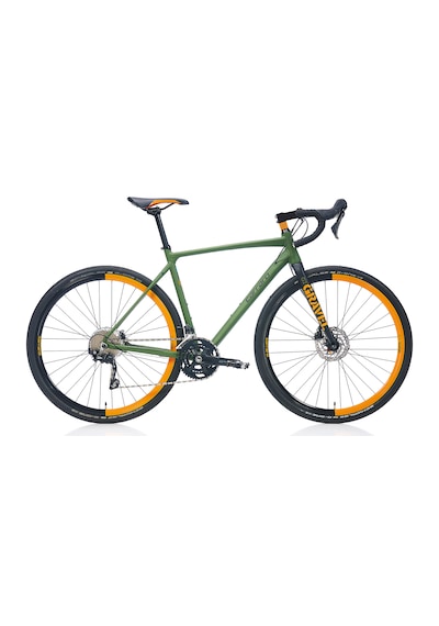 Carraro Gravel G2 50 Cm 20-v Hd Gravel Bisiklet Haki - Siyah - Turuncu
