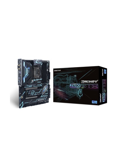 Biostar Z690GTA Intel Z690 5000 MHz (OC) DDR4 Soket 1700 ATX Anakart